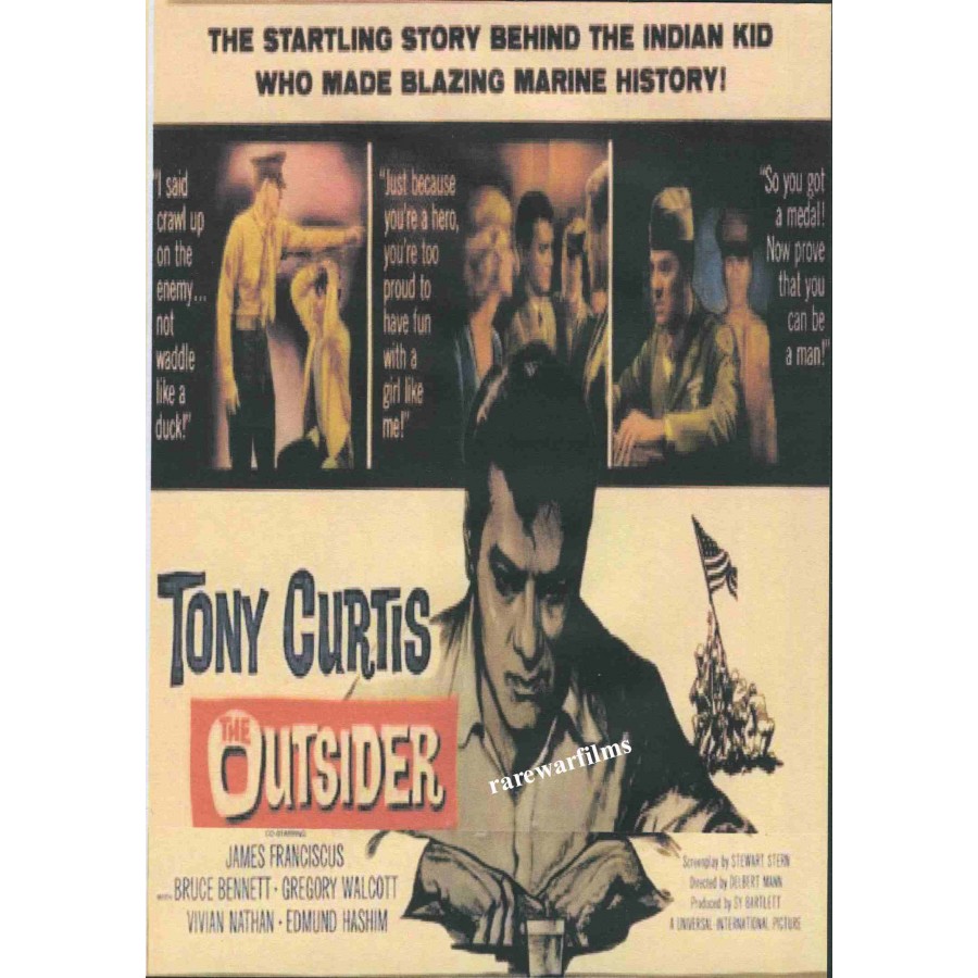 The Outsider  1961 Tony Curtis